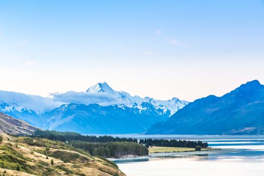 Aoraki Mount Cook National Park, New Zealand, Oceania.