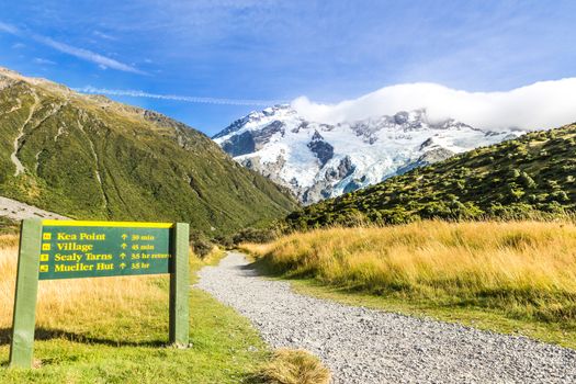 Aoraki Mount Cook National Park, New Zealand, Oceania.