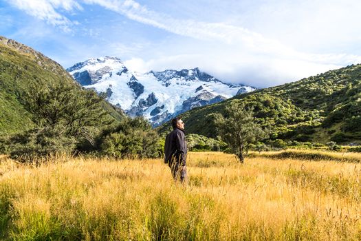 Aoraki Mount Cook National Park, New Zealand, Oceania.