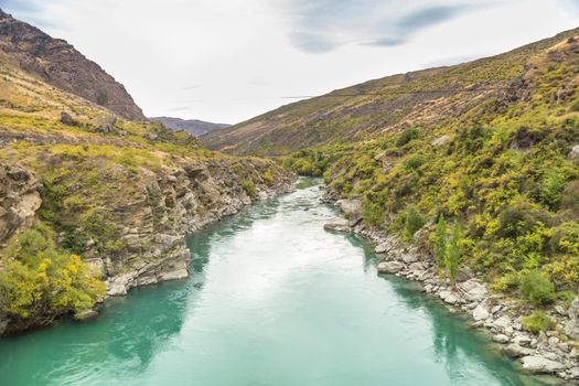 Queenstown in New Zealand. The city of adventure and nature.