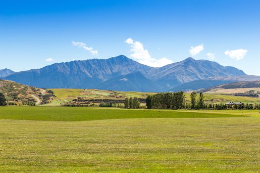 Queenstown in New Zealand. The city of adventure and nature.