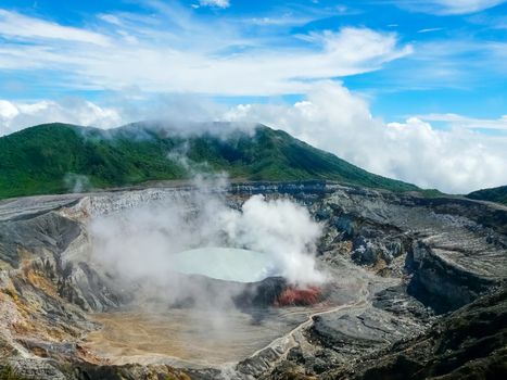 Poas volcano national park, Alajuela, Costa Rica