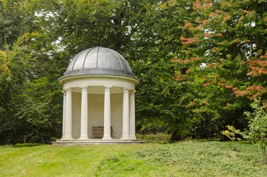 The historic Rotunda, built in Georgian times in Bushy Park, Teddington in London.  Originally part of Bushy House where the future King William IV and Queen Adelaide lived  