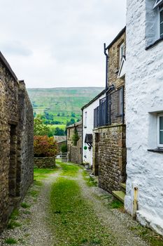 Dent village in the Yorkshire Dales UK