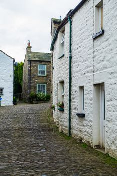 Dent village in the Yorkshire Dales UK