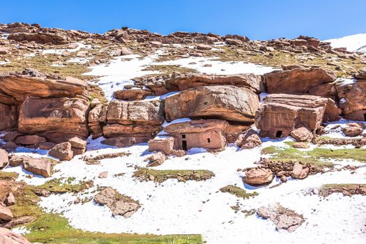 Atlas mountains in Morocco, Africa