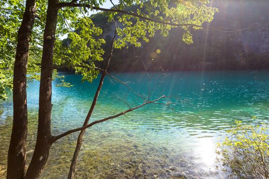 Plitvice Lakes, Croatia Waterfall. Amazing Place.