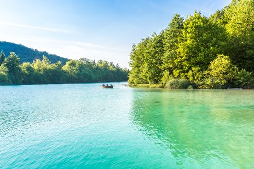 Plitvice Lakes, Croatia Waterfall. Amazing Place.