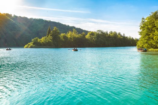 Plitvice Lakes, Croatia Waterfall. Amazing Place.