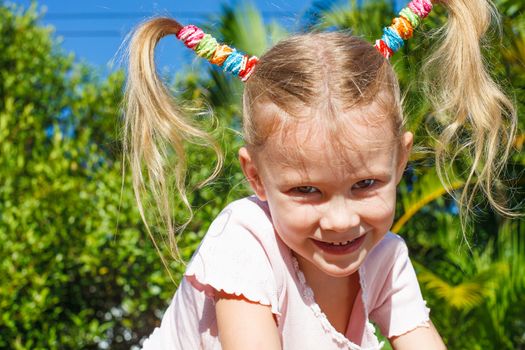 Portrait of happy child  