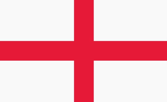 A background illustration England flag cross of Saint George