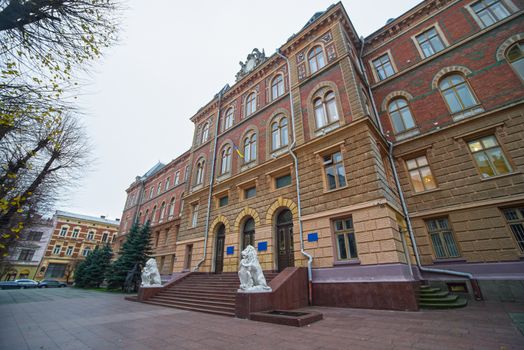 Regional State Administration building in Chernivtsi, Ukraine