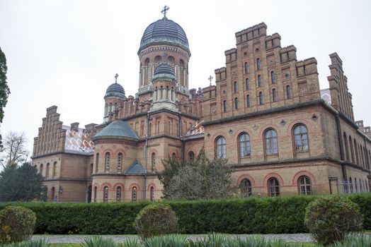 Church of residence of Bukovinian and Dalmatian Metropolitans, now part of Chernivtsi National University
