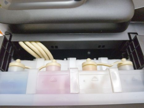 Bottles of continuous ink supply system for printer