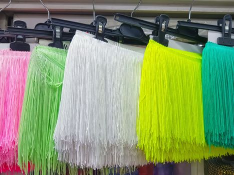 Colorful wired summer dress for sale in the market