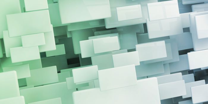 Science Technology as a Futuristic Abstract Background Art