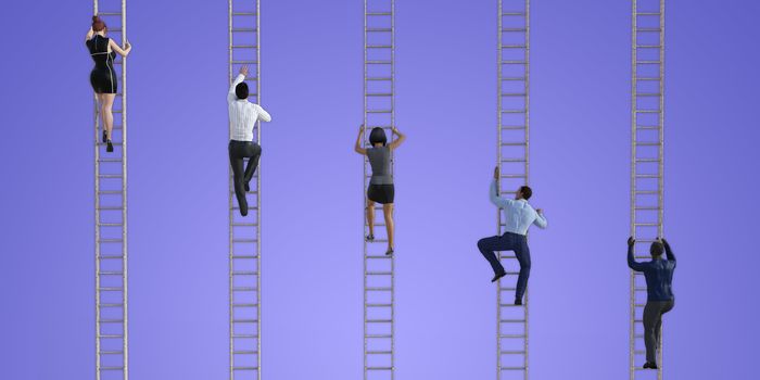 Climbing the Corporate Ladder as a Business Concept