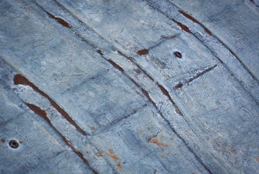 background or texture detail of an old metal plate