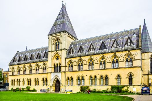 England Oxford 27th Sept 2016 Entrance of Christ Church, Oxford. Christ Church is one of the colleges of Oxford University and at the same time the Cathedral church of the diocese of Oxford.