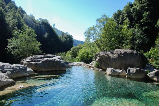 Creek near Rocchetta nervina, Liguria - Italy