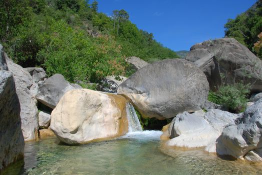 Creek near Rocchetta Nervina, Liguria - Italy