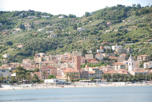 View of Noli, Liguria - Italy