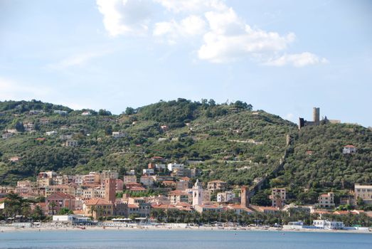 View of Noli, Liguria - Italy