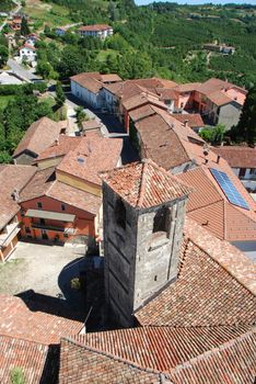 Langhe hills around Albaretto Torre, Piedmont - Italy