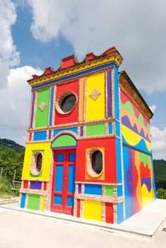 Chapel of SS. Our Lady of Grace in La Morra, Piedmont, Italy - April 2017