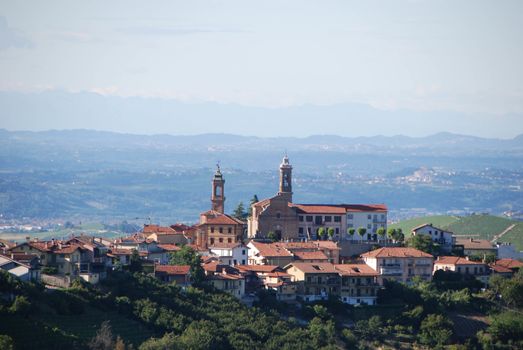 View around Rodello, Piedmont - Italy