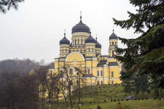 Orthodox Monastery of Hincu in Moldova Republic. Founded in 17th century, converted in  sanatorium under communism and today is the official residence of the local bishop.