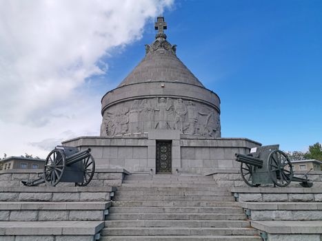 First World War Heros Mausoleum. The monument was built in the memory of  Romanian Army who blocks the German attacks.