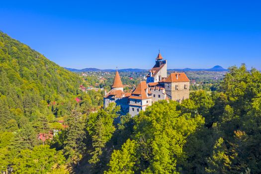 Medieval Castle of Bran, known for Dracula story, one of important landmarks in Romania.