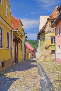 Medieval citadel of Sighisoara, important touristic destination in Romania, Unesco Heritage