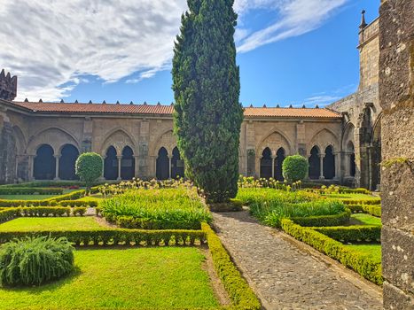 Mary Rose garden, Cistercian Cloister garden of Tui, Galicia
