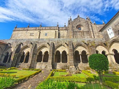 Cathedral of Saint Mary of Tui, province of Pontevedra,  Galicia, Spain