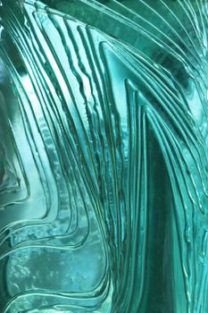 Deep sea blue glass texture background. Nature ornament decoration.