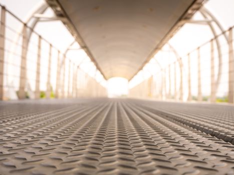 Street Bridge. Its a modern pedestrian bridge