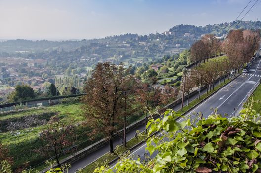 You can appreciate the beauty of the northern Italian countryside.