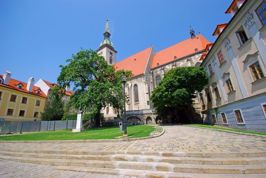 Saint Martin Cathedral and medieval city of Bratislava