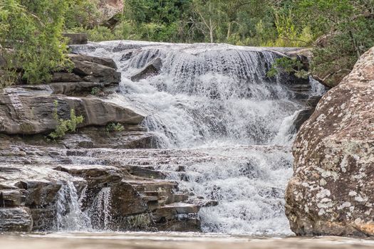 The Cascades in the Mahai River in the Drakensberg