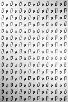 Calligraphy black and white letters O background. Lettering practice writing worksheet. Handwriting symbol filling pattern. Calligraphic letter o learning skills paper page.