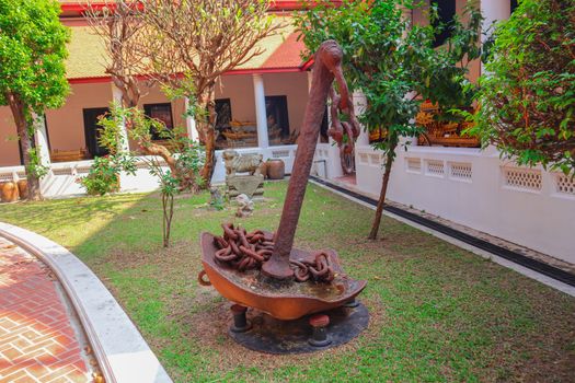 An old rusty anchor symbolizing hope and Steadfastness