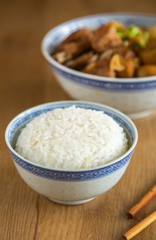 Malaysian stew of pork and herbal soup, bak kut teh