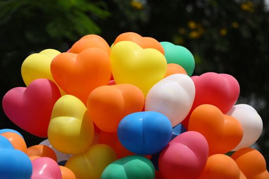 Color air balloons
