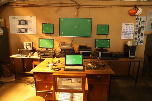 Television Green screen