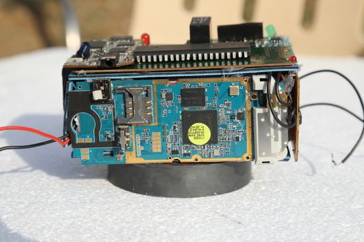Computer Hardware Closeup