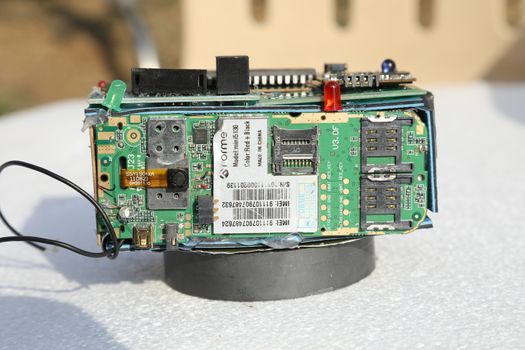 Computer Hardware Closeup