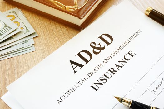 Accidental Death Benefit And Dismemberment ad&d insurance.