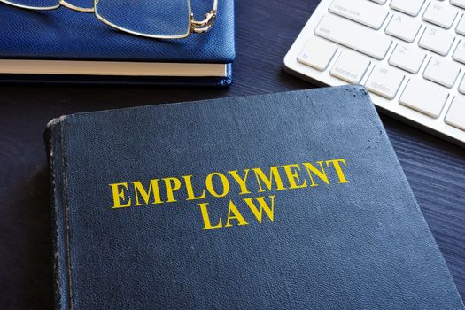 Employment law and glasses in the office.